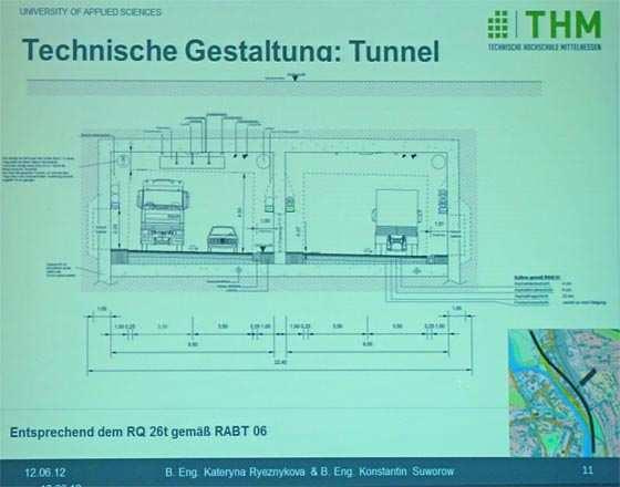 4 von 5 16.06.2012 13:58 Der Tunnel würde in offener Bauweise errichtet und die Fahrbahnen vollständig einhausen.
