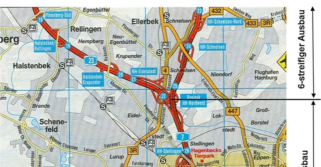 Erweiterung der A 7 in Hamburg zwischen AS Othmarschen und Landesgrenze HH/SH Dipl.-Ing. Bernd Rothe 1.