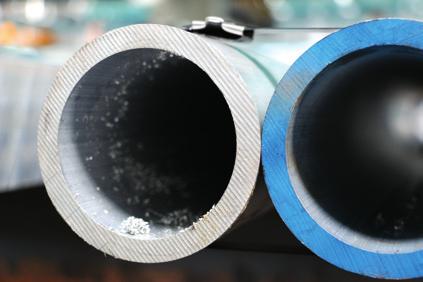aluminium Starkwandige Rohre dickwandige Rohre für Maschinenbau, Konstruktionen oder Gehäuse aus AlMgSi1 EN