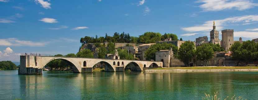Anschlussprogramm Schlösser der Loire buchbar Avignon, Po