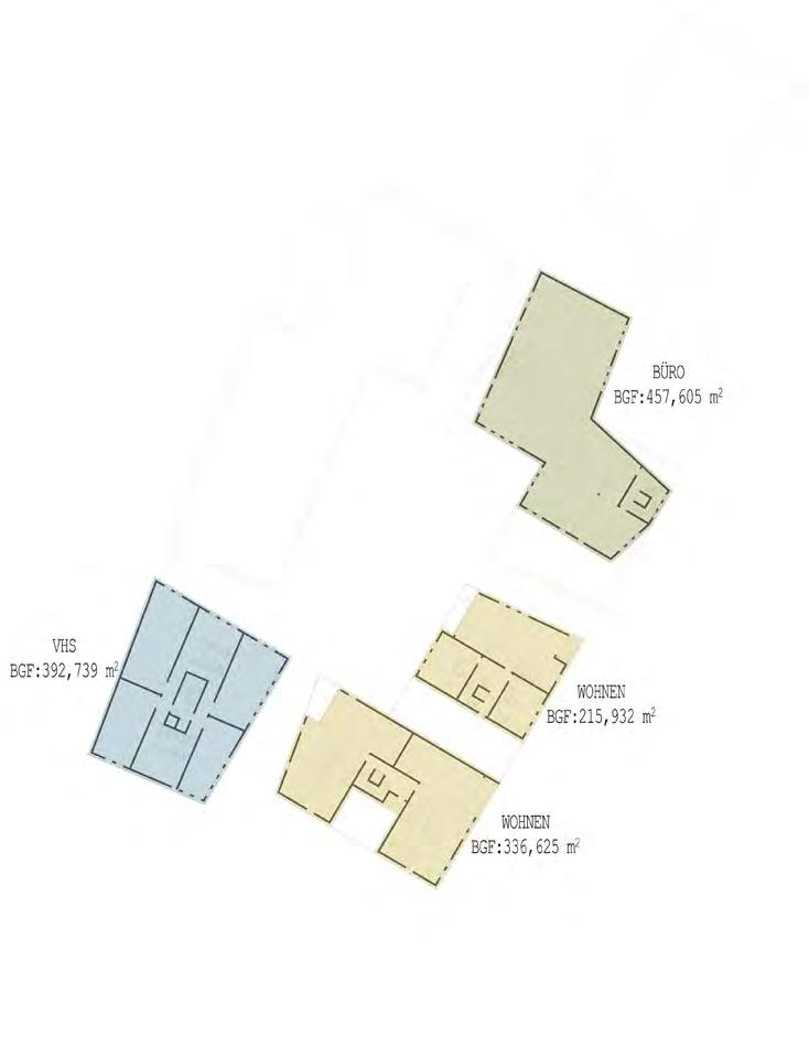 Obergeschoss GSEducationalVersion GSEducationalVersion TYP 1: TOWHNHOUSE (Variante 2) nicht barrieriefrei 4 Zimmer, 2 Loggien Fläche: 177,8 m 2 bis 188,219 m 2 Abstellplatz im Wohnungsmix TYP 3: