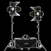 DSLR-FILM & PRO-VIDEO LED Kameraleuchte 96 LEDs Dedolight LEDZILLA on board Calumet Pro Series LED Studio Panel Light 30 x 30 cm, 324 LEDs Arri ARRILITE 750plus 2er Set inkl.