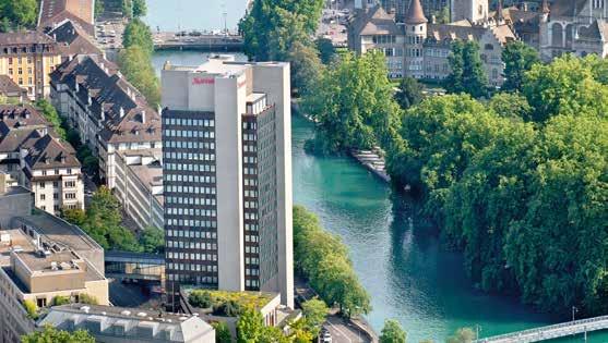 DER VERANSTALTUNGSORT Zurich Marriott Hotel Neumühlequai 42 8006 Zürich Tel. +41 44 360 70 70 www.zurichmarriott.