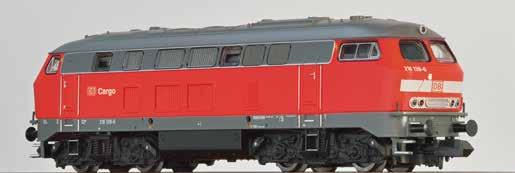 Die Maschinen- und Antriebsanlage der daraus entstandenen V160 ist eng an die Lokomotiven der V100 angelehnt. In nahezu allen Bundesbahndirektionen waren die Lokomotiven der Baureihe 216 im Einsatz.