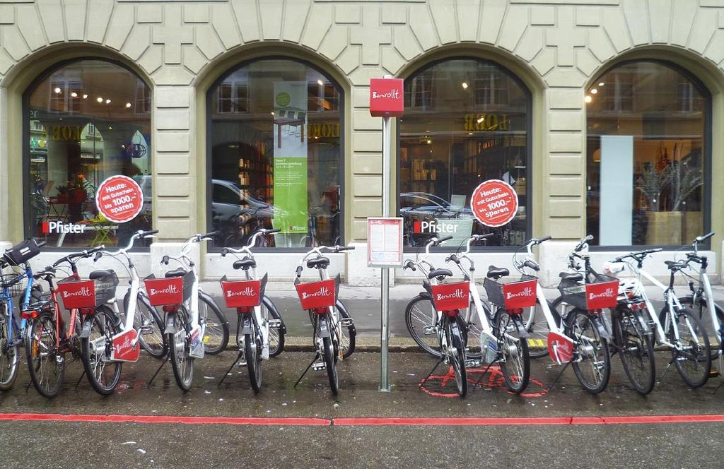 How we support biking in Bern Public