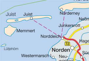 Inhalt 96 Erlebnistouren 96 Auf nach Norderney und Juist 101 Baltrum zu Fuß erkunden 103 Langeoog: mit dem Rad über die Insel 120 122 124 Events, Feste & mehr Alle Termine auf einen Blick Links,