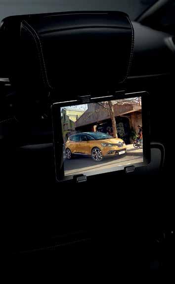 Multimediaerlebnis Video 01 Tablet-Halterung (7 10'') Unterhaltung und Vergnügen auf langen Fahrten!