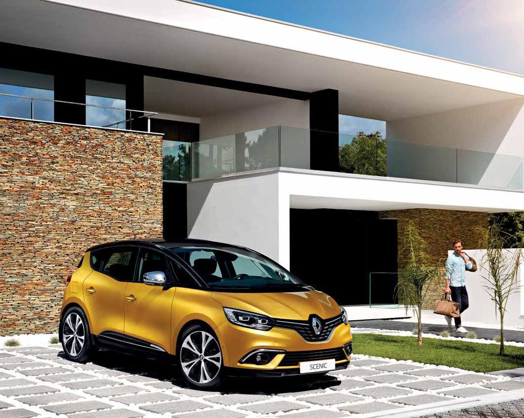 01 Verwegenes und kraftvolles Design Personalisieren Sie das Design Ihres Renault SCENIC nach Lust und Laune für noch mehr Eleganz und Komfort.