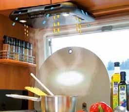 Innovative Umluft-Dunstabzugshaube Umluft-Dunstabzugshaube Schluss mit Küchendünsten, Stauwärme, Kondens-wasser und mit unnötigem Aufwand bei der Montage!