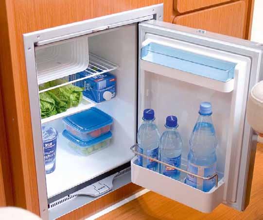 Kompressorkühlschränke Unschlagbar leistungsstark Perfekt bis ins Detail Kühlkomfort wie zu Hause Die bewährten Kühlschränke der Marke WAECO CoolMatic sind mit Hightech-Kompressoren von Danfoss