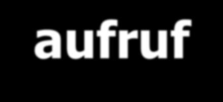 Methodendeklaration und -aufruf Methodendeklaration Typ, void Name ( Typ Name ) Block