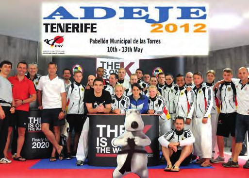 Senioren-Europameisterschaften 2012 in Adeje/Teneriffa Teneriffa. Für den Deutschen Karateverband war es die erfolgreichste Europameisterschaft der Leistungsklasse aller Zeiten.