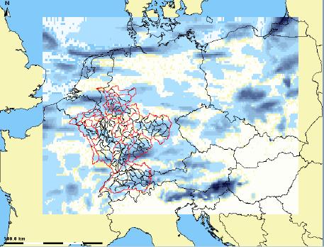 resolution ~ 80km COSMO-LEPS ensemble 16 ensemble members timestep3h leadtime 5 1/2d Spatial