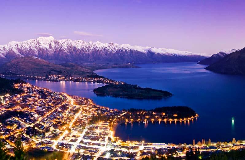 Englisch Neuseeland 95 Queenstown Language Schools New Zealand Berge einmal unberührt das bringt die beeindruckende Natur um Queenstown im Herzen der Südinsel auf den Punkt.