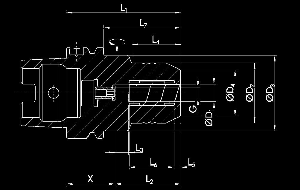 J-RT-20-12 J-RT-20-16 Bezeichnung Zwischenbüchse ø3/20x50.5 Zwischenbüchse ø4/20x50.