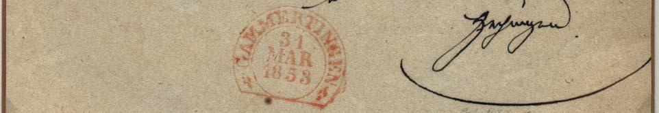 Neben den Marken wurden auch ab 1861 34 Ganzsachen in drei unterschiedlichen Kuvertgrößen herausgegeben. 1. Ausgabe vom Januar 1852 bis Juli 1858 / Geschnittene (Ungezähnte) Marken Ergänzung zur 1.