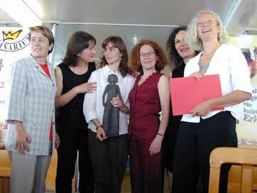 Die Preisträgerinnen 2002 ging der erste Prix Wasserfrau an A.I.D.A aus St.Gallen CH.