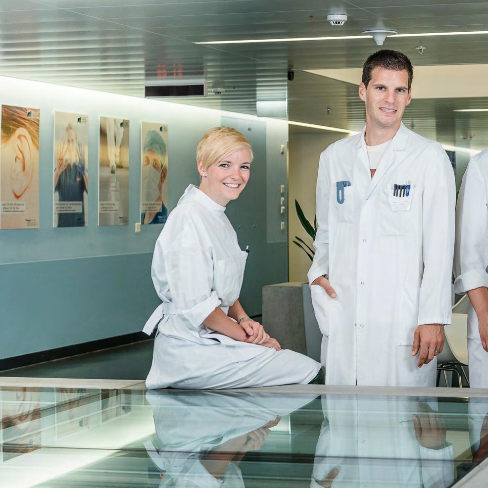 «Wir schätzen das professionell geleitete und strukturierte Weiterbildungskonzept der Neurologie im Inselspital.