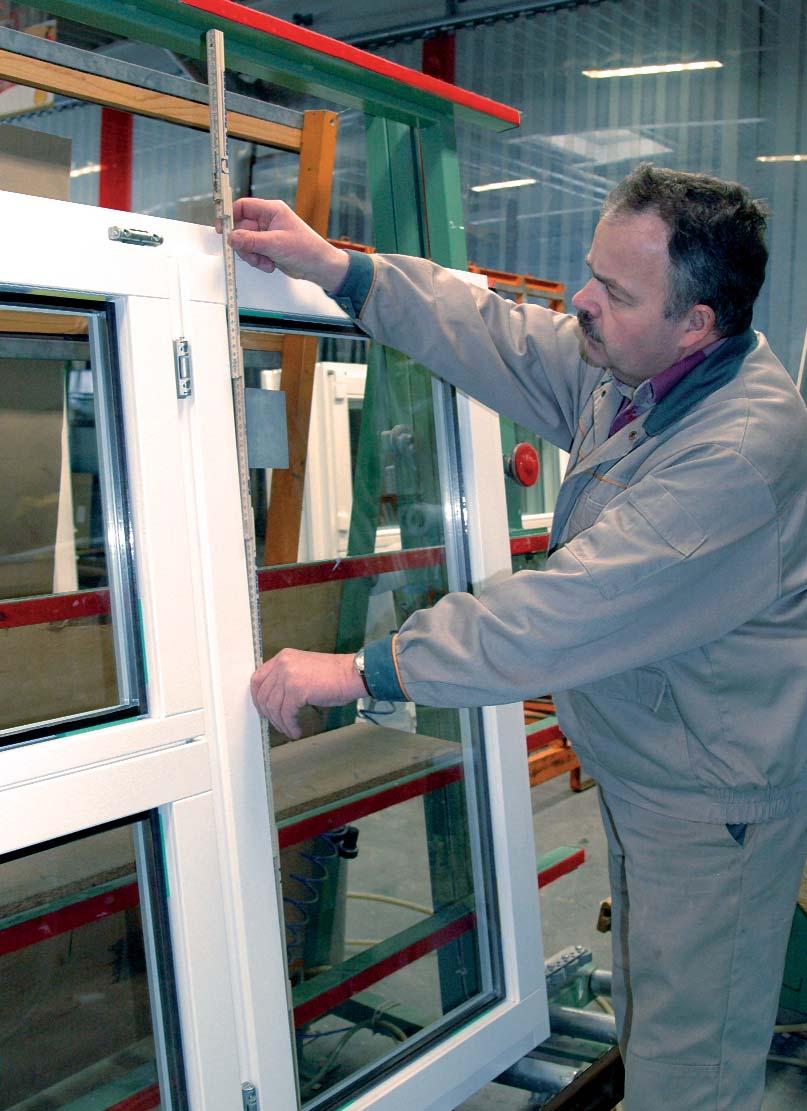 Maßgenaue Fenster Von unseren Handelspartnern werden Ihre Fensteröffnungen millimetergenau ausgemessen.