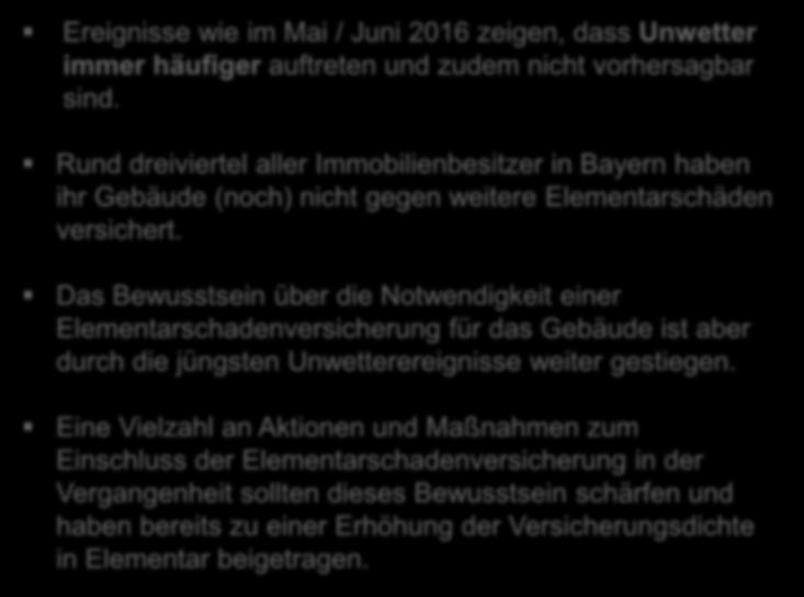 zeigen, dass Unwetter immer häufiger auftreten und zudem nicht vorhersagbar sind.