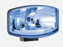 H7-Fernscheinwerfer mit blauer