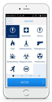 Mobiles Notfallmanagement im Detail Wie EVAlarm funktioniert Individuelle Alarmtypen Konfigurieren Sie