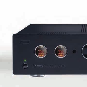 M1000 High End Elektronik-Komponenten - Vollverstärker und CD-Spieler MA 1000 High-End-Hybrid-Vollverstärker mit Röhrenvorstufe und Transistorendstufe Ausgangsleistung/Nennleistung 20 Hz 20 khz, THD