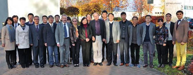einblick - 19 2016 Chinesische Delegation studiert das Hochschulwesen in Anhalt 16 leitende Hochschullehrer und -mitarbeiter des Chengde Petroleum College besuchten die Hochschule Anhalt Vom 1. bis 8.