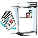 Zum Wäschetrocknen Wind und Sonne nutzen! Wäschetrockner zählen zu den größten Stromfressern im Haus. Kühlschrank richtig (ein-)stellen!