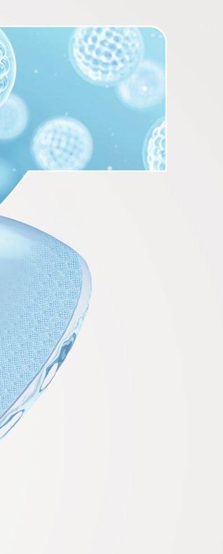 1,4,5 SmartShield TM Oberfl äche Silikon-Hydrogel Linsenmaterial Lipide Mit der patentierten AIR OPTIX Linsentechnologie für
