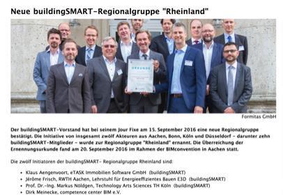 buildingsmart-vorstand eine neue buildingsmart Regionalgruppe Nord.