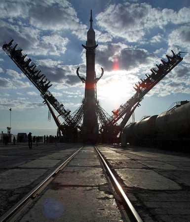 Russlands Raumfahrzeuge Sojus Rakete