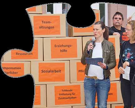 9 HLZ 9 10/2016 Titelthema Aktiv gegen Überlastung Ende 2015 führte der Kreisvorstand der GEW Hanau eine Befragung der Lehrerinnen und Lehrer des Schulamtsbezirkes durch, an der sich knapp 500