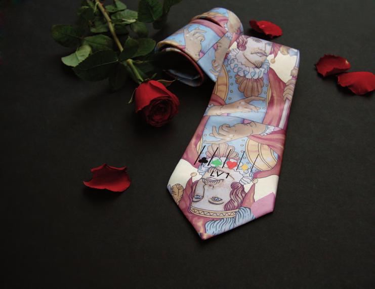 16 1/2013 Die SKAT-Krawatte des LV 1 100 % reine Seide, handmade