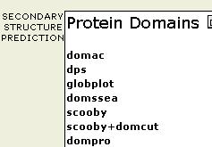 Protein Domänen scooby & globplot identifizieren