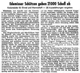 Diese Satzung wurde in der Mitgliederversammlung am 12.01.1957 angenommen.