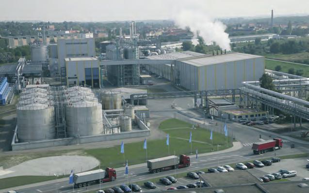 5.3 CropEnergies Bioethanol GmbH Eine der größten Bioethanolanlagen Europas in Zeitz/Sachsen-Anhalt mit einer Jahreskapazität von 360.000 m 3 Bioethanol für den Kraftstoffsektor und 260.