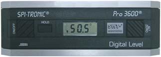 Digital-Universal-Winkelmesser (Digital-Winkelmeßgerät) Nullstellung (Reset) in jeder Position möglich Anzeige in Grad und in Winkelminuten Meßbereich: -360 bis +360 Ablesung 0,02 Genauigkeit ±