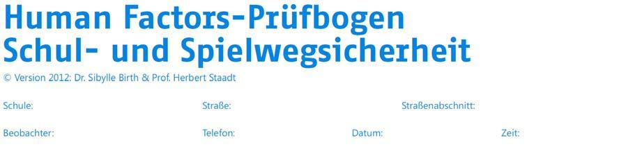 Planungskontext Voraussetzung für gute