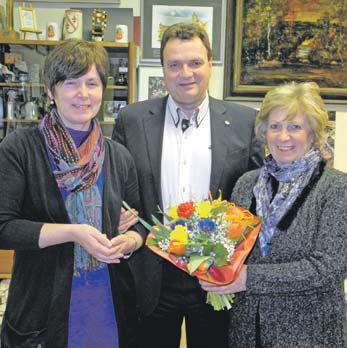 Die Junge Wirtschaft besuchte Brigitte Lattermann anlässlich der Betriebseröffnung und wünschte viel Erfolg. www.