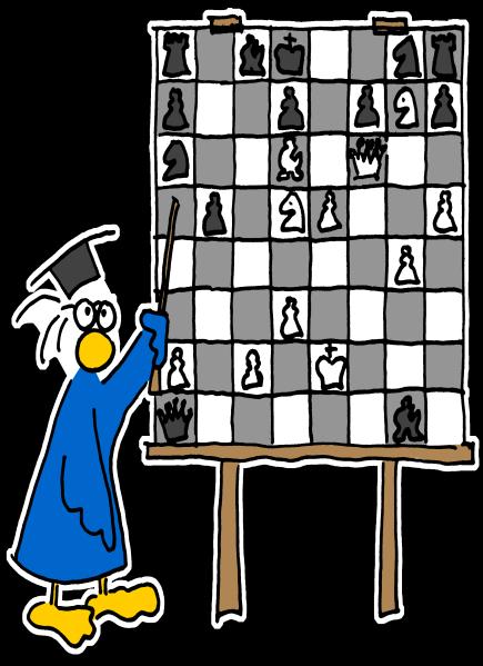 Kindergarten mit Schach