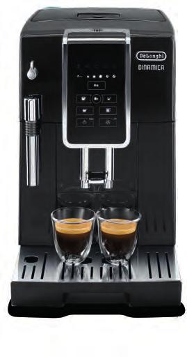 Milch Programmierfunktion Mein Kaffee ermöglicht individuelle Einstellung von Aroma, Kaffee- und Milchmenge für alle Getränke Integrierter De Longhi Wasserfilter Vorbrüh-Aroma-System für perfekten