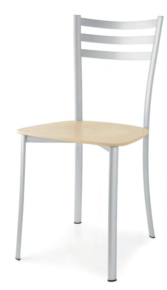Ace Objekt tauglich Stühle neu: Buche gebleicht Ace Ace Holz alufarbig alufarbig Sitz Kunststoff