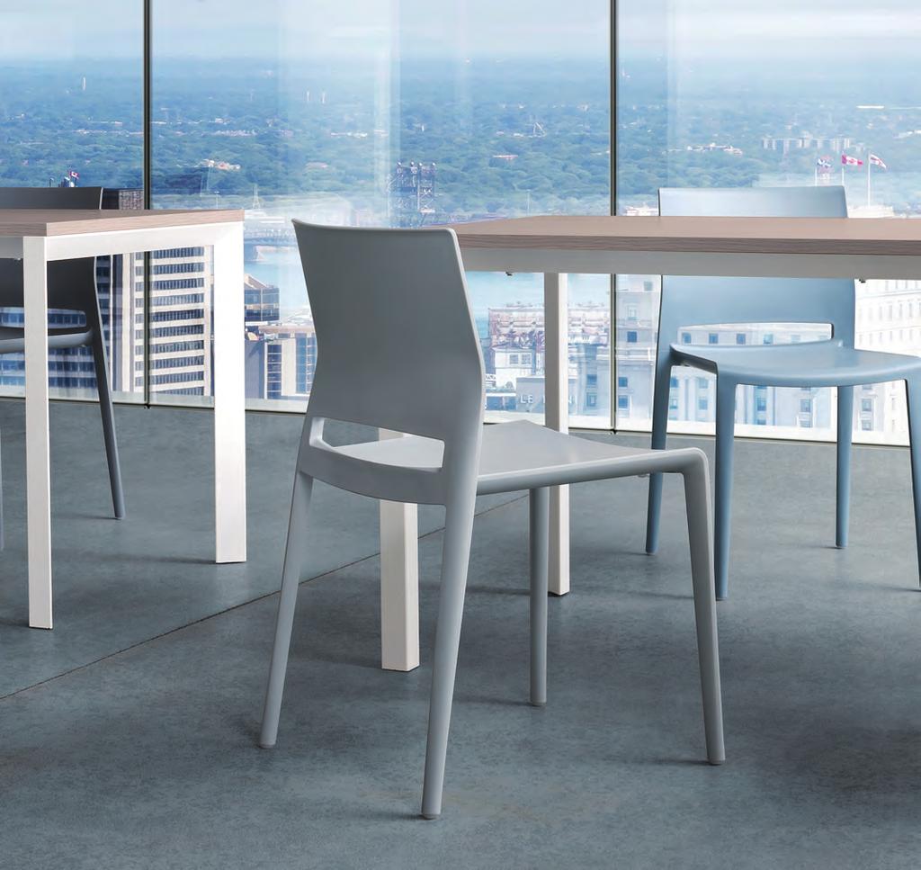 Bakhita stapelbar outdoor geeignet Stühle neues Modell Bakhita Gestell Kunststoff Sitz/Lehne Kunststoff Bestell-Nr.
