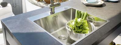 Küchenelement auch optisch eine zentrale Funktion einnimmt. Spülbecken und Armatur sollten sich darum harmonisch in das Design der Küche einpassen und dabei modern und funktionsfähig sein.