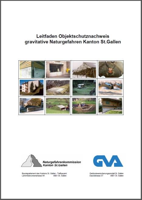 2. Objektschutznachweis prüfen Hilfsmittel Leitfaden Objektschutznachweis gravitative Naturgefahren Kanton St.