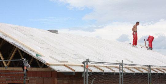 Dachdämmung mit Liquid Pore Mineraldämmplatten Mit Liquid Pore haben Sie einen aktiven Wärmepuffer in Ihrem Dach.