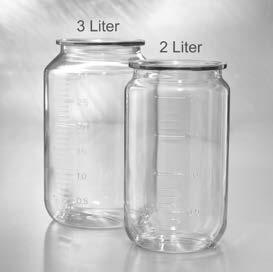 1005 g Auffanggläser (Bajonettverschluss) als Ersatz Auffangglas aus autoklavierbarem PSU: Fassungsvermögen 1 Liter Artikel-Nr.