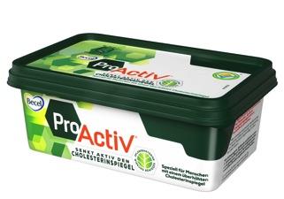 Becel ProActiv Halbfettmargarine 14 Becel ProActiv Halbfettmargarine mit zugesetzten Pflanzensterinen enthält pro Portion (10 g) 0,75 g Pflanzensterine enthält 40 % Fett ist reich an mehrfach