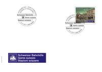 Enschedé, Haarlem, Nederland 784 / 938 Schweizer Bahnhöfe CHF 4.00 Zürich Bestellen mit Bestellschein oder auf postshop.ch Bogen mit 10 Marken Einzelmarke A176 150 w A176 550 ( CHF 4.